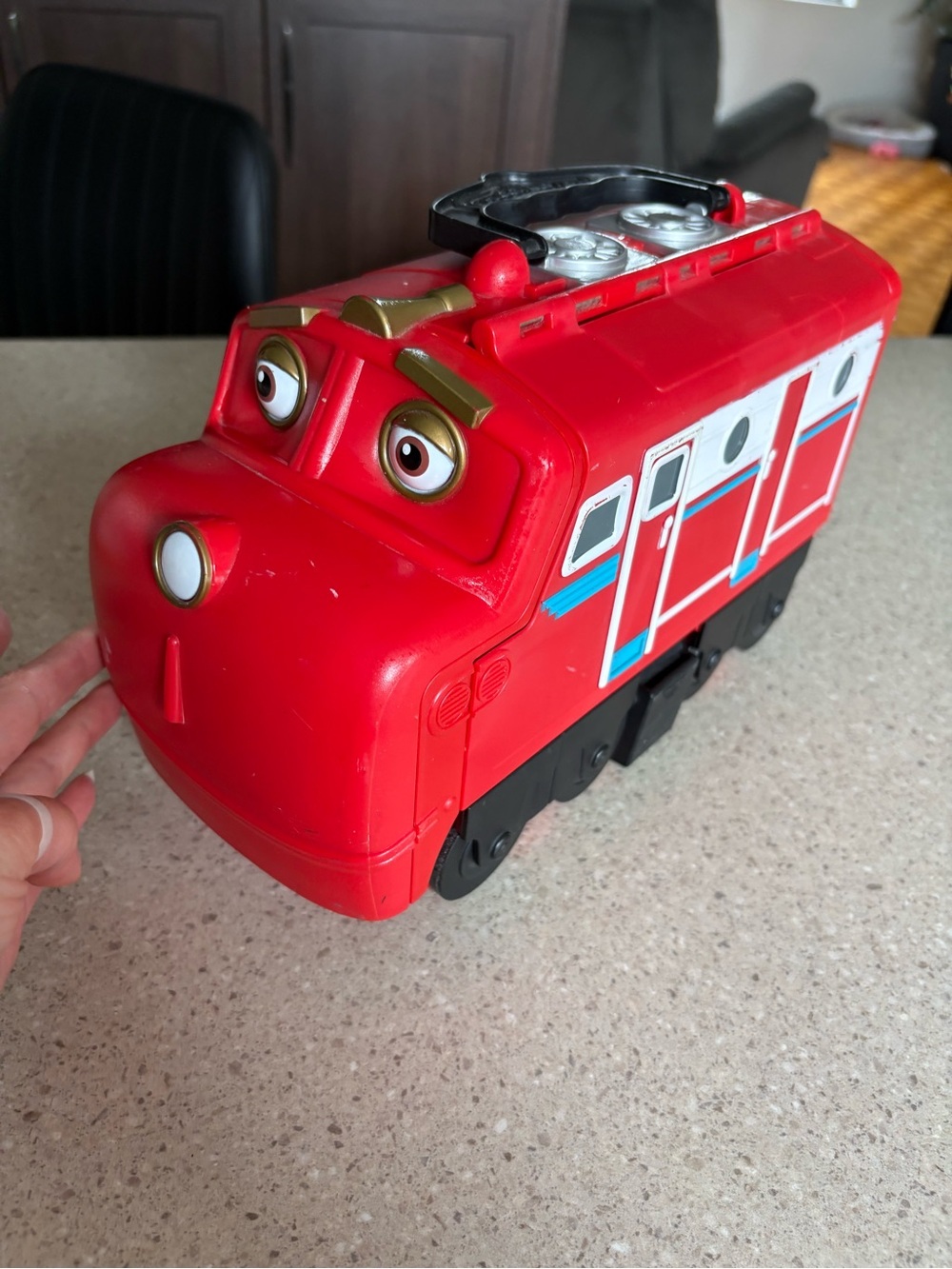 Chuggington Wilson Carry Carrying Case Learning Curve Train Holds 17 Trains